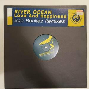【12inch レコード】River Ocean 「Love And Happiness (Sao Benitez Remixes)」 MAW / MASTERS AT WORK / Mr Bongo MRB 12008