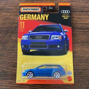 マッチボックス MATCHBOX GERMANYシリーズ AUDI RS 6 AVANT アウディ RS6 アヴァント