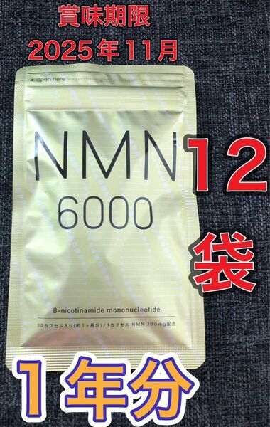 【1年分◆新品】NMN シードコムス　1ヵ月分×12袋　賞味期限2025年11月