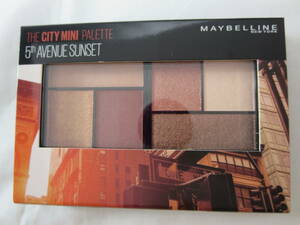 ..[ новый товар ] Maybelline City Mini Palette BR-2 fifth avenue Sunset тени для век MAYBELLINE