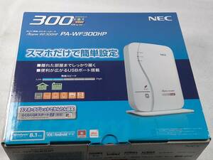 .[ accessory ] NEC Aterm PA-WF300HP wireless LAN wifi modem smartphone * tablet only . easy setting ... part shop till firmly reach 