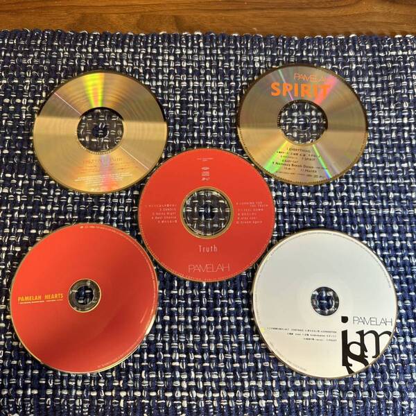 【5枚おまとめ】PAMELAH パメラ アルバム5枚 ケースなし
