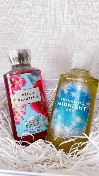 新品【Bath&BodyWorks】シャワージェル　2本セット　Hello beautiful & Twinkling