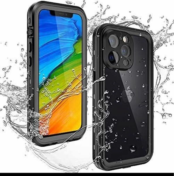 防水ケースiPhone12Pro 完全防水耐衝撃防塵超薄型軽量 IP68米軍規格 無線QI充電対応 耐衝撃 衝撃吸収 iPhone