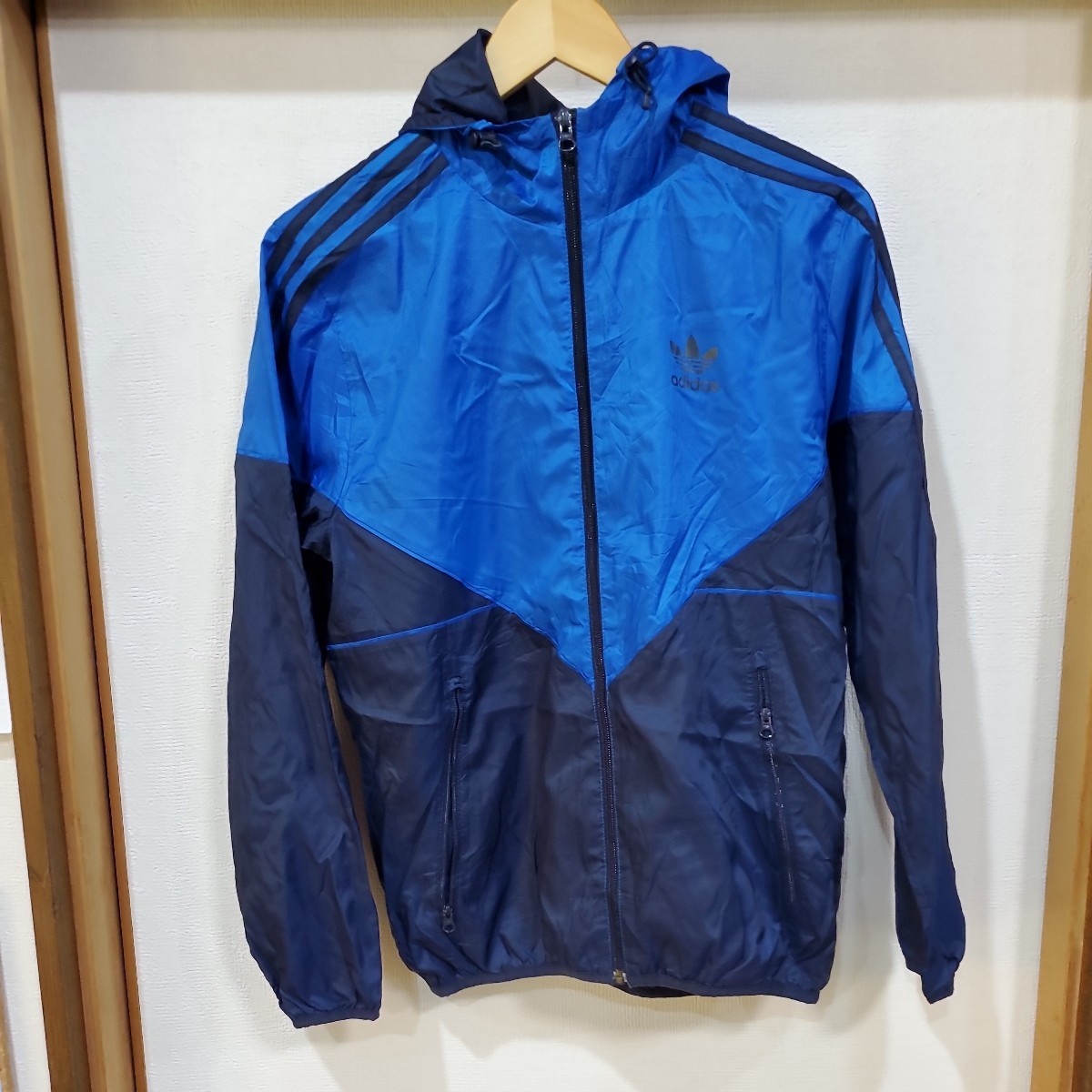 未使用 adidas R Y Vウィンドブレーカー ハーフジップ Lサイズ|PayPay