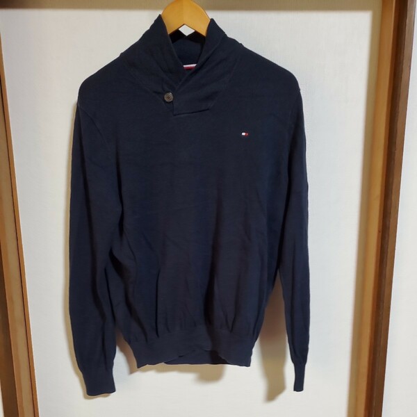 TOMMYHILFIGER ロングTシャツ サイズM US古着 アメリカ古着 azu551