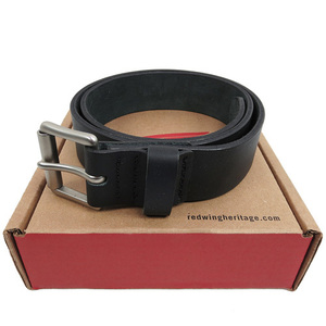  domestic stock * Red Wing belt V size |32V black leather | roller buckle V jeans belt | box entering |RED WING USA made V