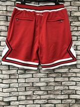 JUST DON×mitchell&ness ジャストドン×ミッチェル&ネス NBA Classic Short Chicago Bulls シカゴブルズバスケットショーツ ハーフパンツ_画像2