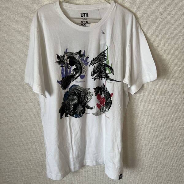 送料無料●新品タグ付●ユニクロ モンスターハンタークロスTシャツ XL