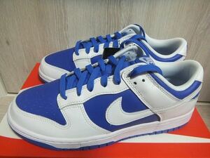 新品 NIKE DUNK LOW RACER BLUE 28.5cm ☆ ナイキ ダンク レーサーブルー Reverse Kentucky リバースケンタッキー 青 DD1391-401