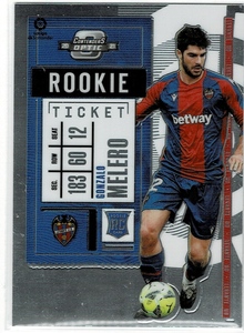 2020-21 Panini Chronicles Gonzalo Melero Contenders Optic Rookie Ticket