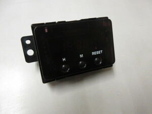 ★ 希少 EK CIVIC シビック タイプＲ　EY パートナー デジタル 時計 ホンダ純正 EK2 EK3 EK9 TypeR JDM USDM EDM Digital clock oem ★②