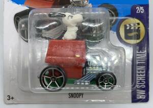 85//. Hot Wheels ホットウィール SNOOPYスヌーピー