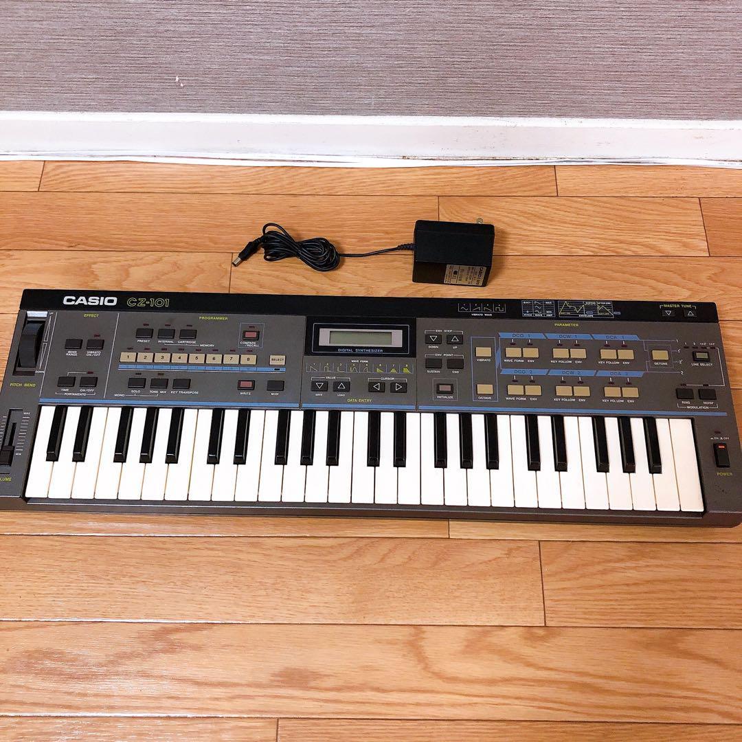 ヤフオク! -「casio cz-101」(キーボード、シンセサイザー) (鍵盤楽器