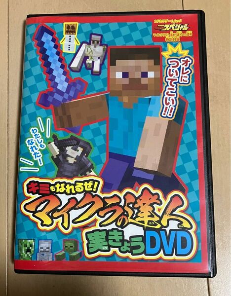 マインクラフト　DVD1枚　オマケ超データブック2021