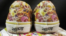 限定レア 村上隆 × バンズ TAKASHI MURAKAMI × VAULT BY VANS COLLECTION 総柄 スカル ドクロ ローカット スリッポン スニーカー_画像6