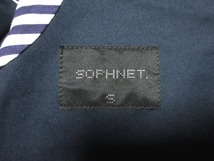 ソフネット SOPHNET. 2B テーラードジャケット SOPH-120025 ネイビー_画像4