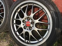 【中古】BBS RG 747 18×7.5J +49 PCD100 5穴　ヨコハマ225／45／18_画像4