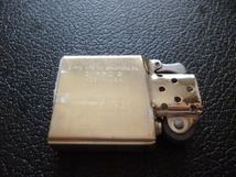 1978-82 ZIPPO 金メッキ・インサイドユニット・ニアミント（ゴールデン・エレガンス・ゴールデン・トータス・ゴールド・メッキ等）_画像5