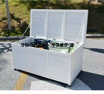 超人気 実木キャビネット 防雨防腐・日焼け止め 屋外 ロッカー 屋外ロッカー 庭園 農具収納 物置棚 S94_画像2