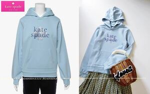 新品12,980円【KateSpadeKids/ケイトスペード】グリッタースペードロゴ 裏毛パーカートレーナー 160cm (150 140) Tシャツ スカート パンツ