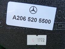 L1772vc ベンツ純正 Cクラス W206/S206 AMG フロントアンダーカバー (A2065205500) 適合確認可能_画像5