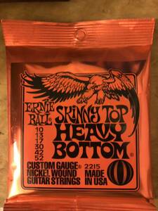 ERNIE BALL アーニー・ボール Skinny Top Heavy Bottom #2215 エレキギター用弦 新品未開封ギター弦