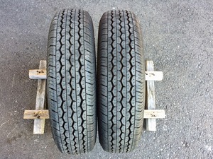 03　23年製 新車外し BS RD-613 STEEL 145/80R13 2本セット 送料込（一部条件あり）