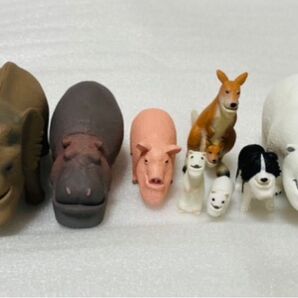 しゃくれるプラネットフィギュア人形置き物動物アニマルかわいい可愛いコレクション希少