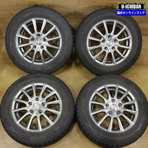 セレナ ルミオン等に ダンロップ スタッドレスセット ! ウインターマックス WM01 195/65R15 91Q LEBEN 15インチ×6.0 +43 5H 114.3 009ｋ