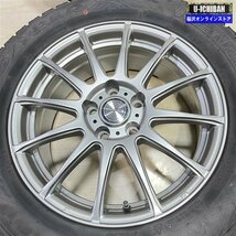 30アルファード ヴェルファイア等 ラブリオン 7-17+38 5H114.3 グッドイヤー アイスナビ6 225/60R17 17インチ スタッドレス 4本セット 009k_画像6