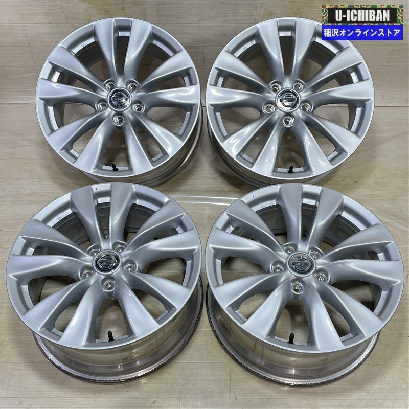 RAYS製 ニッサン Y51フーガ純正オプションAW18×8J 5H114+43-