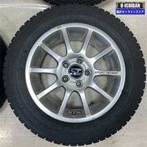 VW POLO ポロ 等 スポーツテクニック 6-14+38 5H100 トーヨー ICE FRONTAGE 165/70R14 14インチ スタッドレス 4本セット 009k_画像2