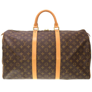 美品 ルイ ヴィトン モノグラム キーポル50 M41426 ボストンバッグ バッグ LV 0126 LOUIS VUITTON メンズ