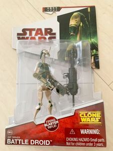 STAR WARS Звездные войны 3.75 дюймовый Basic фигурка k заем War z серии Battle Droid 