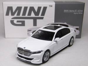 MINI GT★BMW Alpina B7 xDrive アルピナホワイト MGT00557-L 7シリーズ Alpina White 1/64 TSM