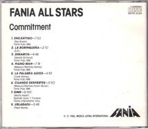 ☆FANIA ALL STARS(ファニア・オール・スターズ)/Commitment◆80年発表のサルサ界のレジェンドが大挙参加した超大名盤！◇初CD化＆廃盤レア_画像2