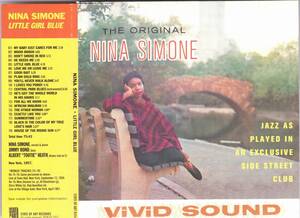 ☆NINA SIMONE(ニーナ・シモン)/Little Girl Blue◆57年録音のデビュー作にして歴史的大名盤◇レアな限定紙ジャケ＆ボートラ+5曲＆高音質盤