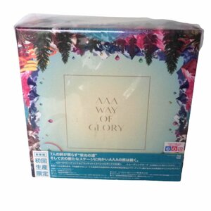 ★AAA（トリプル・エー）WAY OF GLORY (初回限定盤 CD＋DVD＋オリジナルブランケット)★トレーディングカードが欠品です★M609