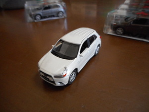 ★★1/64 三菱 3代目 RVR ホワイト カラーサンプル ディーラー 非売品 Mitsubishi RVR White 2011 2012★★