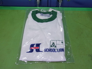 ■■【即決】SCHOOL.LION 体操着 上 丸首Tシャツ 学販用 （S）未使用在庫品！ スクールウェア コスプレ