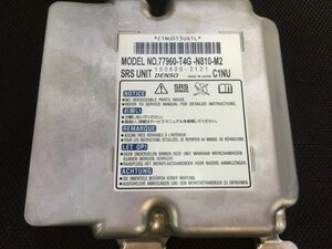 AB3356 Nワン　N-ONE　JG1 / JG2 77960-T4G-N810-M2エアバッグ コンピューター ECU リビルト保証付き。 エアーバック エアバック　