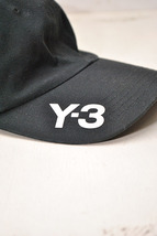 Y-3 PANEL CAP ワイスリー/パネルキャップ/帽子/ロゴ/ブラック_画像3