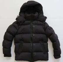 MONCLER モンクレール MAURES マウレス ナイロンショートダウンジャケット サイズ0(Sサイズ相当)ブラック DIST 20-21AW 国内正規品_画像1