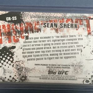 ショーン・シャーク オクタゴンケージカード TOPPS UFC 2010 MAIN EVENTの画像2