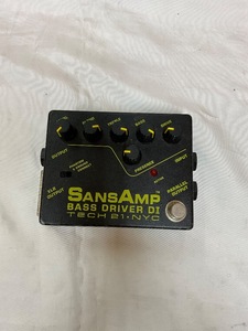 u52647　中古　テックツーワン　SANSAMP BASS DRIVER DI (裏ネジ欠損2カ所）