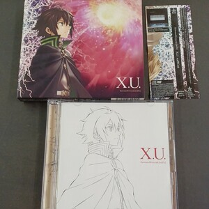 CD_14】 澤野弘之 SawanoHiroyuki[nZk] ／X.U. 終わりのセラフ CD+DVD