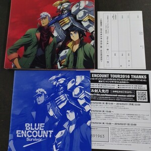 CD_14】BLUE ENCOUNT ／Survivor 機動戦士ガンダム 鉄血のオルフェンズ（期間生産限定アニメ盤）