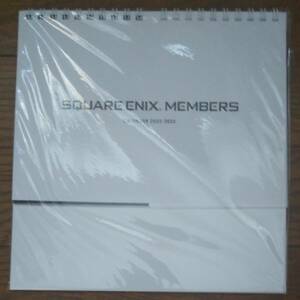 【新品】SQUARE ENIX MENBERS カレンダー 2022-2023★2023年メンバーズ特製スクールカレンダー★スクエニメンバーズ限定オリジナルグッズ