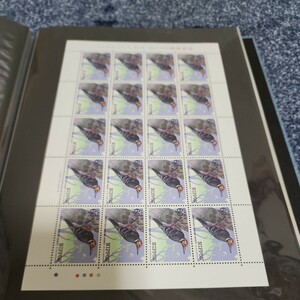  stamp * commemorative stamp * stamp seat * special birds series * no. 5 compilation *o- stone o or kagela* face value Y1200 jpy * beautiful thing only sale doesn't do *....